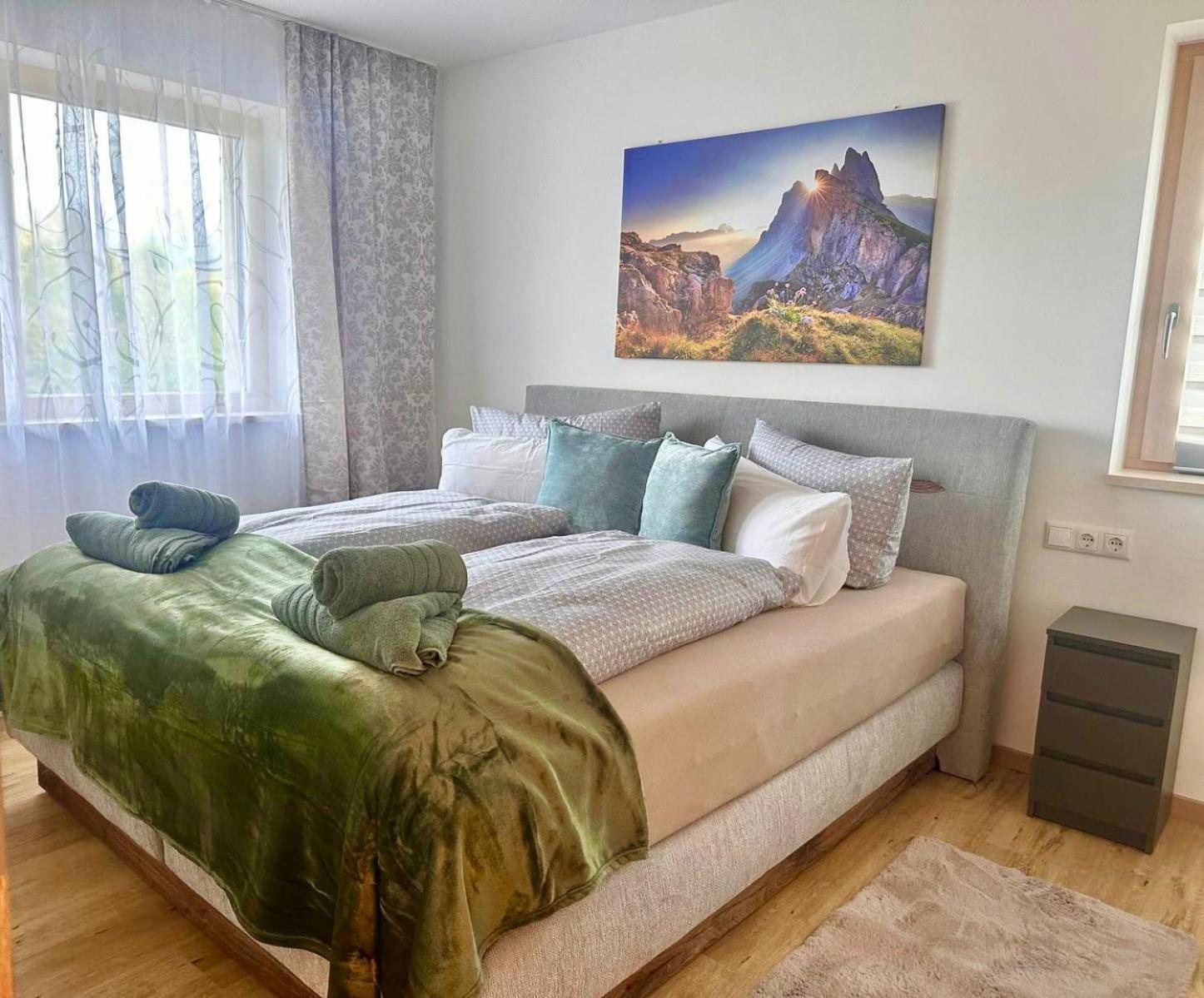 Fewo Nr 1 Iller Im Allgaeu Mit Balkon Bergblick ซอนโทเฟิน ภายนอก รูปภาพ
